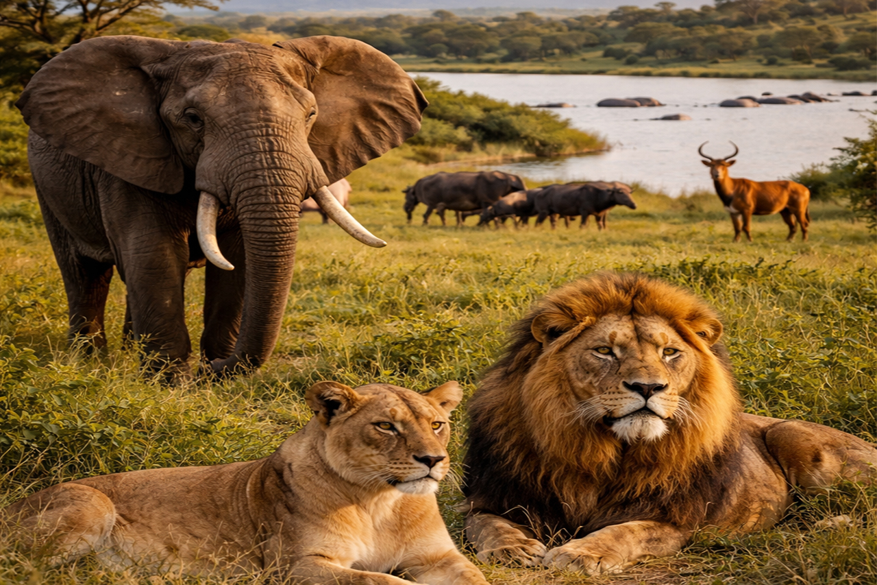 3 Days Queen Elizabeth National Park Safari